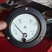 strumento elettrico vintage - amperometro