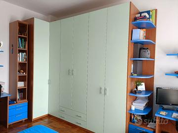 Armadio 6 ante angolare 