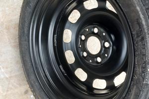 2 cerchi in ferro 15 Mercedes A classe anno 2003