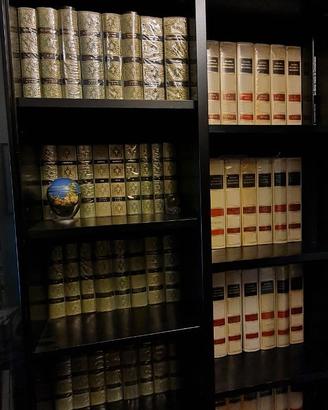 Libreria in frassino nero