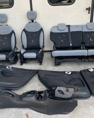 Sedili Fiat 500 L 2016 STOFFA GRIGIO/FERRO