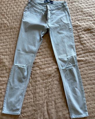 Jeans a righe