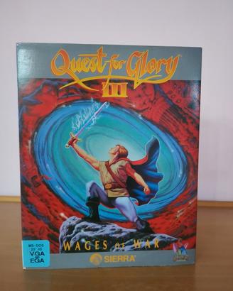 Quest for glory III PC IBM ms-dos 