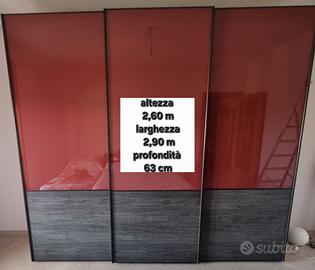 Armadio tre ante 
