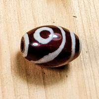 Piccolo Dzi tibet amuleto corniola