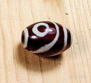 Piccolo Dzi tibet amuleto corniola