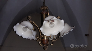 Lampadario d'arredo vintage