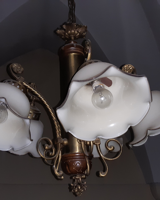 Lampadario d'arredo vintage