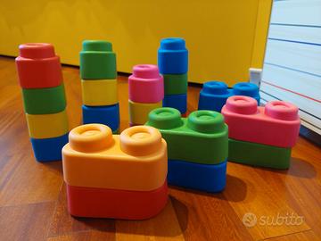 Clementoni, mattoncini morbidi per costruzioni