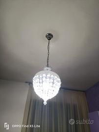 lampadario in vetro di murano 