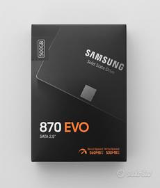 Samsung SSD 870 EVO 500GB NUOVO Sigillato - Veloce
