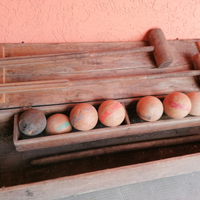 Gioco in legno antico