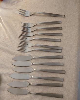 Servizio Morinox da pesce inox 18/10