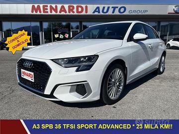 Audi A3 SPB 35 TFSI 150CV Sport Advanced 23400 KM