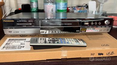 Lettore Panasonic  VHS  con HDD integrato