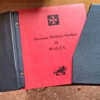 Album francobolli S.M.O.M. completo 1966-1983.