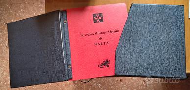 Album francobolli S.M.O.M. completo 1966-1983.