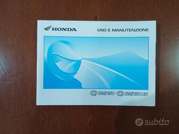 LIBRETTO USO E MANUTENZIONE HONDA @ 125/150 @ ES