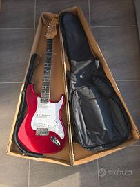 EKO chitarra elettrica RED S-300