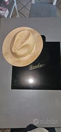 Cappello Paglia Borsalino originale, taglia 60 