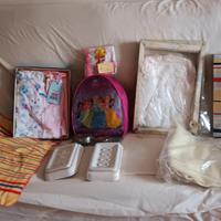 14 pezzi vestaglia zaino portasapone camicia notte