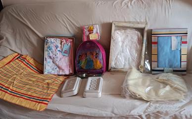 14 pezzi vestaglia zaino portasapone camicia notte