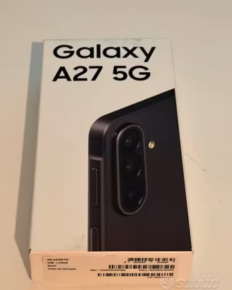 Samsung A27 5G 128gb nero sigillato nuovo