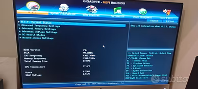 Intel Core i7  4790K + GA-H97-HD3 + 8GB ddr3