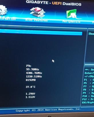 Intel Core i7  4790K + GA-H97-HD3 + 8GB ddr3