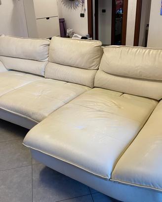 Divano in pelle