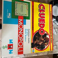 Monopoli, cluedo e Abalone vintage