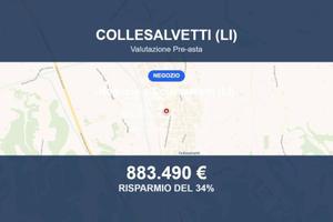 Immobile in asta di 1600 m² a Collesalvetti