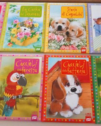 Serie completa di 8 libri per bambini nuova