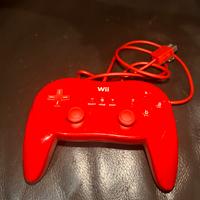Wii Classic Controller Pro rosso