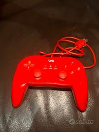Wii Classic Controller Pro rosso