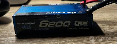Batteria LRP 6200mah 7,6V
