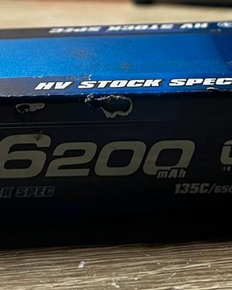 Batteria LRP 6200mah 7,6V