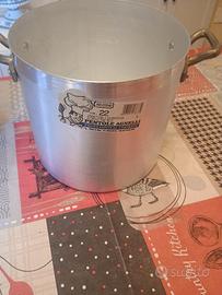 pentola completa di scolapasta e coperchio 