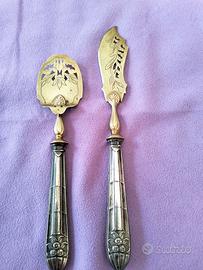 posate da dolce francesi fine XIX  inizio XX.