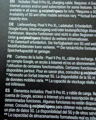 Google pixel 9 pro xl 512 gb