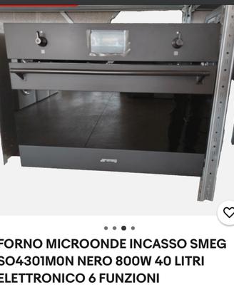 Forno Smeg piu micronde nuovo