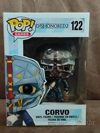Funko Pop Corvo 122 Dishonored 2 Nuovo