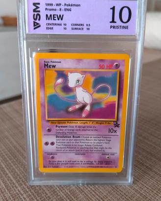 Carta Pokémon Mew Black Star Promo #8 (1999)
