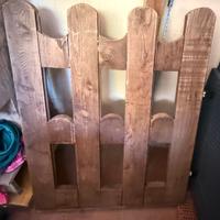 Cancelletto  di legno fatto a mano