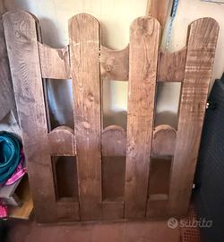 Cancelletto  di legno fatto a mano