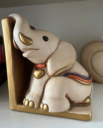 coppia fermalibri thun elefanti