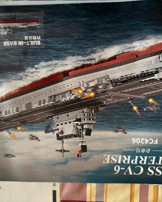 Nave militare portaerei lego