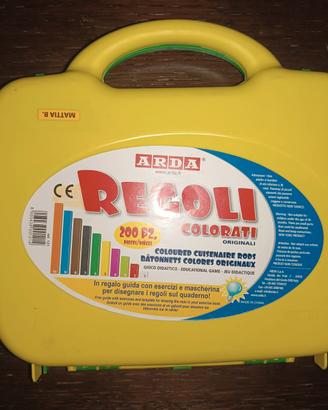 Regoli colorati originali 200 pezzi Arda