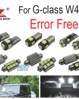 KIT 13 LAMPADE LED INTERNE MERCEDES CLASSE G W463 