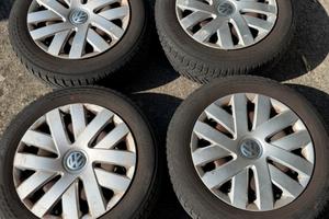 4 Cerchi originali volkswagen polo 5 serie da 15